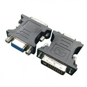 A-DVI-VGA-BK DVI-I 24+5-pin male to VGA 15-pin HD female
