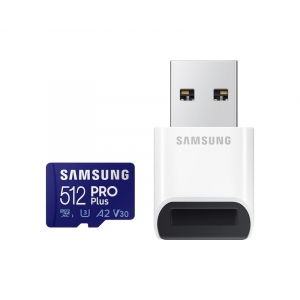 PRO PLUS MicroSDXC 512GB U3 + Card Reader MB-MD512KB