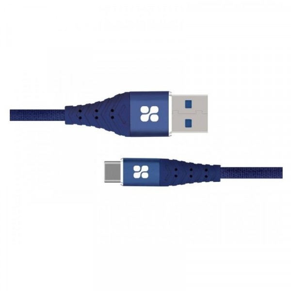 NerveLink-c kabl sa 3A izlazom za punjenje USB-C to USB Type-A plavi