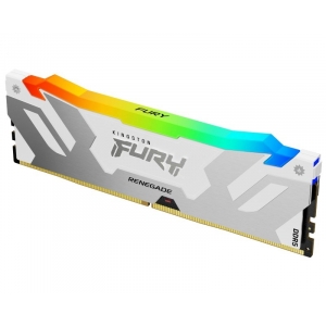 DIMM DDR5 32GB (2x16GB kit) 6400MT/s KF564C32RWAK2-32 FURY Renegade RGB White