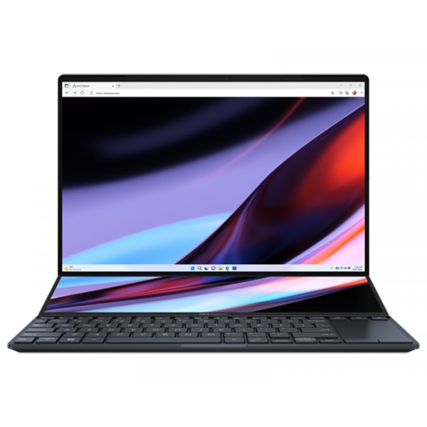 Laptop ZenBook Pro 14 Duo OLED UX8402VV-OLED-P951X (14.5" 2.8K OLED, i9-13900H, 32GB, SSD 2TB, RTX 4060, Win11 Pro)