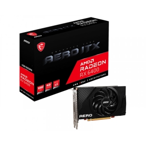 AMD Radeon RX 6400 4GB 64bit RX 6400 AERO ITX 4G
