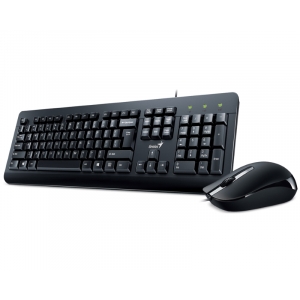 KM-160 USB YU crna tastatura+ USB crni miš