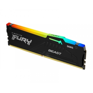 DIMM DDR5 16GB 6400MT/s KF564C32BBEA-16 FURY Beast Black RGB EXPO