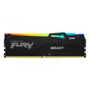 DIMM DDR5 64GB (2x32GB kit) 5600MT/s KF556C40BWAK2-64 FURY Beast RGB Black XMP
