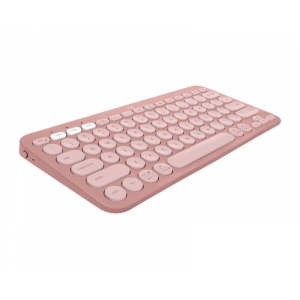 Pebble2 Wireless Combo US tastatura i miš roze