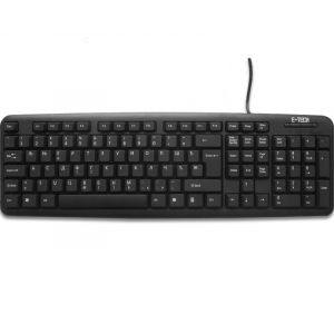 E-5050 USB YU crna tastatura (CYR)