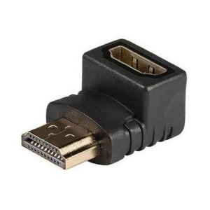 Adapter HDMI (M) - HDMI (F) pod uglom crni
