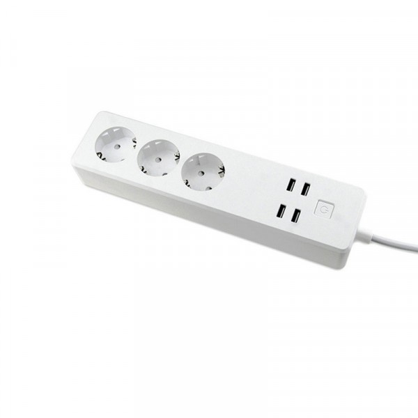 Voltaic Smart Power Strip V2 4 EU Plugs + 4 USB Plugs 3680W 16A