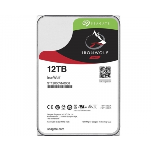 12TB 3.5" SATA 6 256MB ST12000VN0008 Ironwolf hard disk