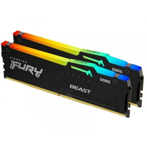 DIMM DDR5 64GB (2x32GB kit) 6000MT/s KF560C40BBAK2-64 Fury Beast RGB XMP