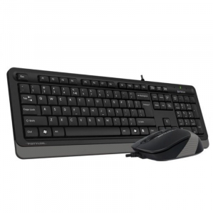 F1010 USB US siva tastatura + sivi miš