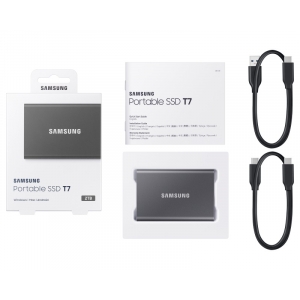 Portable T7 2TB sivi eksterni SSD MU-PC2T0T