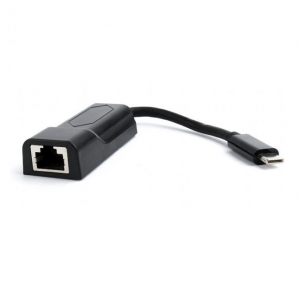 A-CM-LAN-01 USB-C Type-C Gigabit network adapter, black