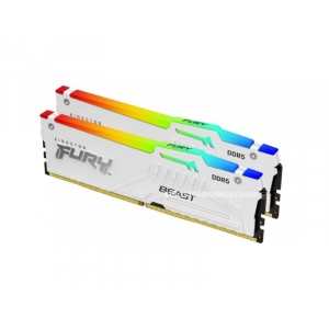 DIMM DDR5 32GB (2x16GB kit) 6800MT/s KF568C34BWEAK2-32 FURY Beast White RGB EXPO