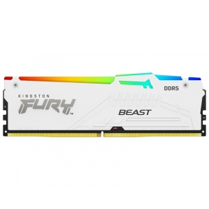 DIMM DDR5 32GB (2x16GB kit) 6000MT/s KF560C36BWEAK2-32 FURY Beast RGB White EXPO