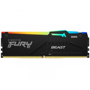 DIMM DDR5 16GB 6800MT/s KF568C34BBA-16 FURY Beast Black RGB XMP