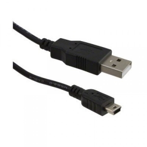 USB A - USB Micro-B M/M 1m crni