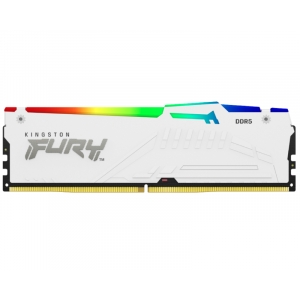 DIMM DDR5 16GB 6400MT/s KF564C32BWA-16 FURY Beast White RGB XMP
