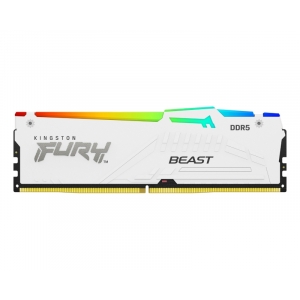 DIMM DDR5 16GB 5600MT/s KF556C36BWEA-16 Fury Beast RGB White Expo