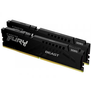 DIMM DDR5 64GB (2x32GB kit) 5200MT/s KF552C40BBK2-64 Fury Beast black XMP