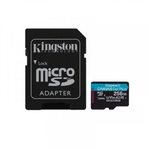 SDCG3/256GB U3 V30 microSDXC 256GB Canvas Go Plus 170R A2 + adapter