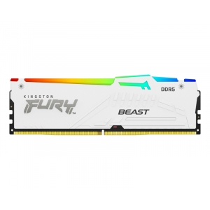 DIMM DDR5 32GB 6400MT/s KF564C32BWA-32 FURY Beast White RGB XMP