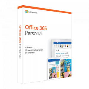 Office 365 Personal EN Sub 1 YR QQ2-00880