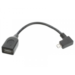 Adapter USB 2.0 (F) - Micro 5pina (M) - OTG 0.15m