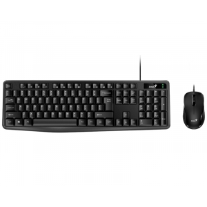 KM-170 USB YU crna tastatura+ USB crni miš