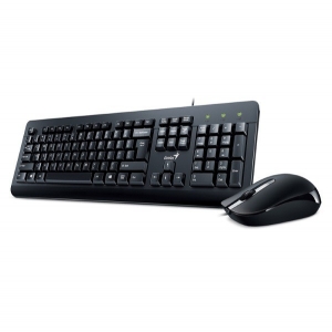 KM-160 USB YU crna tastatura + USB crni miš