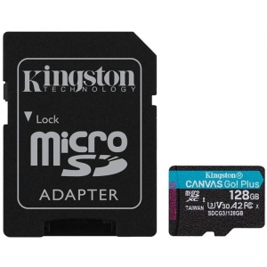 Memorijska kartica U3 V30 microSDXC 128GB Canvas Go Plus 170R A2 + adapter SDCG3/128GB