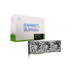 nVidia GeForce RTX 4070 12GB 192bit RTX 4070 GAMING X SLIM WHITE 12G