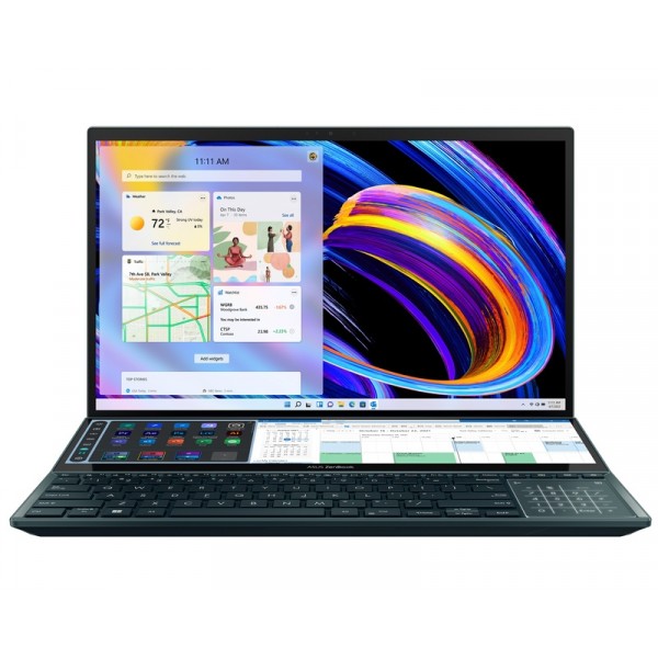 ZenBook Pro Duo 15 OLED UX582ZM-OLED-H741X (15.6" 4K OLED, i7 12700H, 32GB, SSD 1TB, RTX 3060, Win11 Pro)