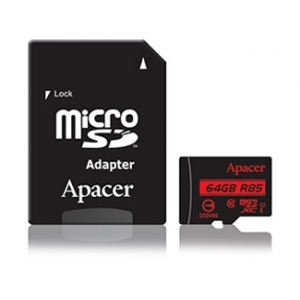 Memorijska kartica UHS-I U1 MicroSDXC 64GB class 10 + Adapter AP64GMCSX10U5-R