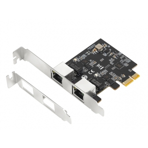 PCI-Express kontroler 2-port 2.5 Gigabit Ethernet (Realtek 8125B)