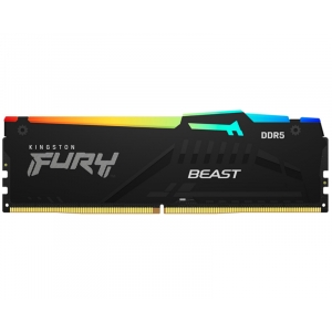 DIMM DDR5 32GB 6400MT/s KF564C32BBA-32 FURY Beast Black RGB XMP