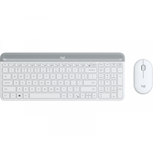 MK470 Wireless Desktop US bela tastatura + miš